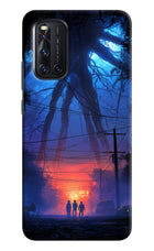 Ordinary Things Shadow Vivo V19 Hard Case Back Cover by Casekaro
