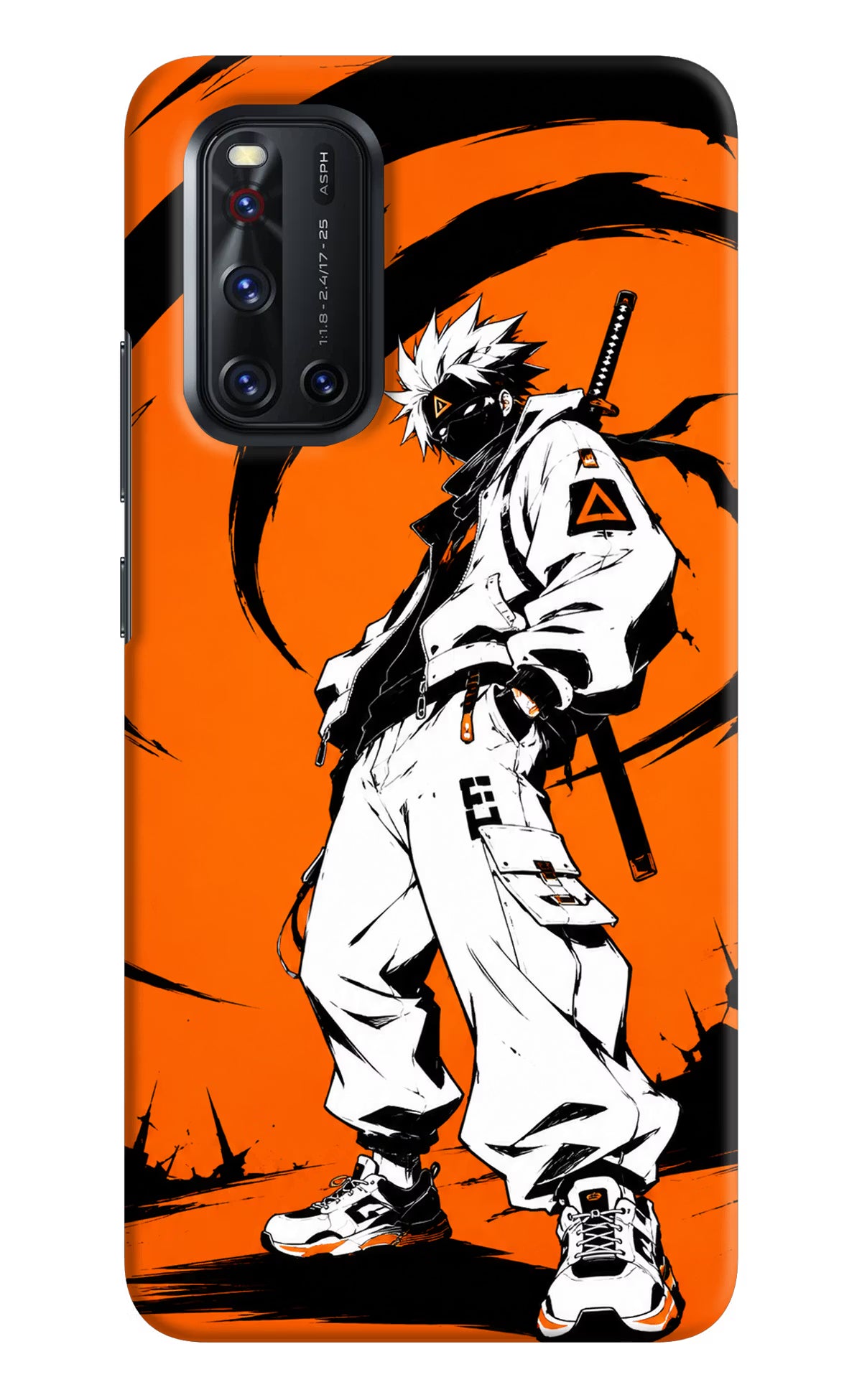 Street Samurai  Vivo V19 Hard Case Back Cover by Casekaro