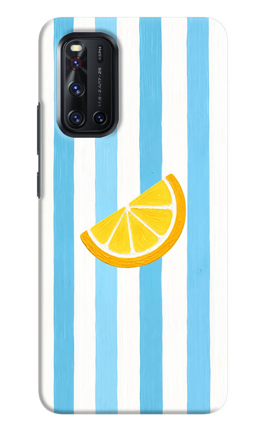 Summer Lemon Vivo V19 Hard Case Back Cover by Casekaro
