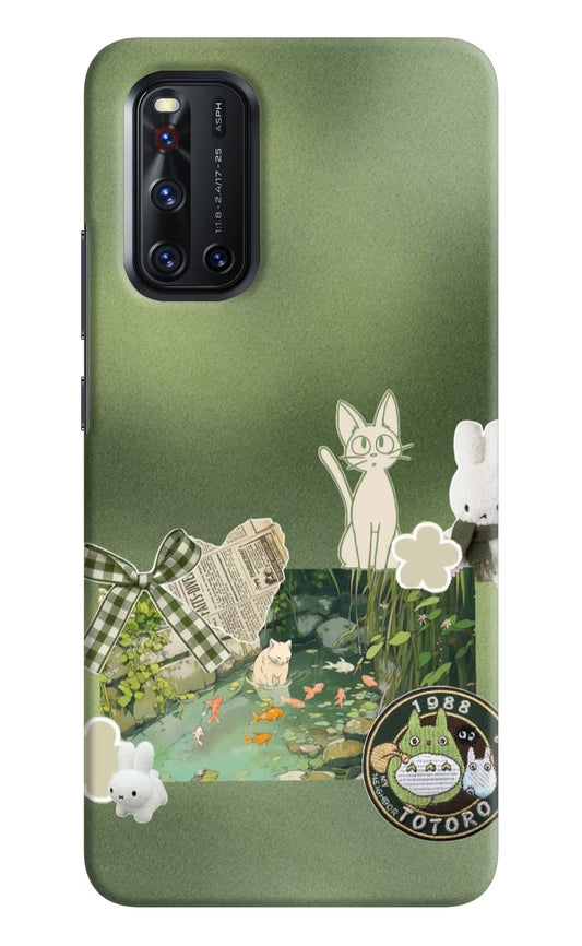 Aesthetic anime Vivo V19 Back Cover