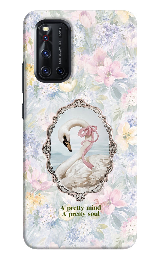 Pretty Mind Pretty Soul Vivo V19 Hard Case Back Cover by Casekaro