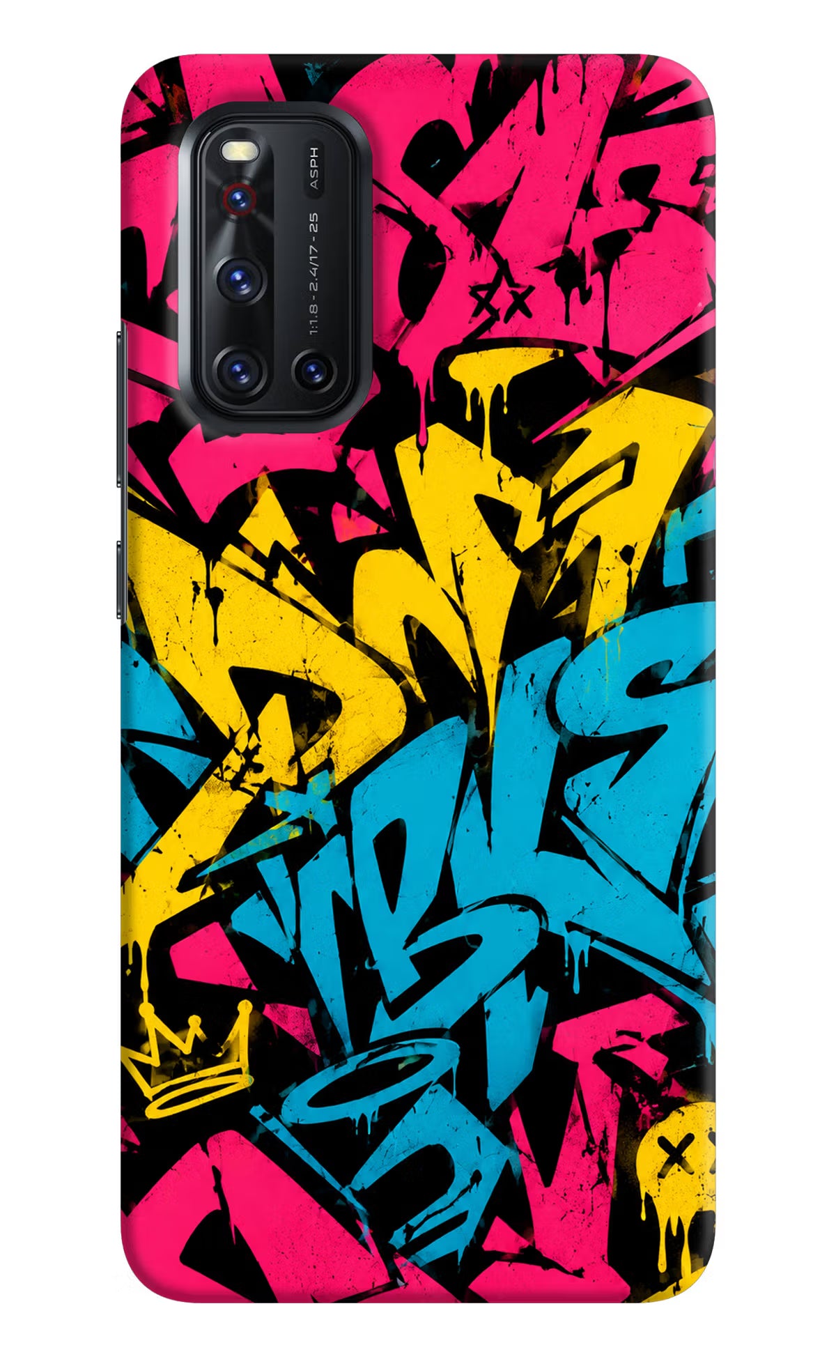 Graffiti Vibe Vivo V19 Back Cover
