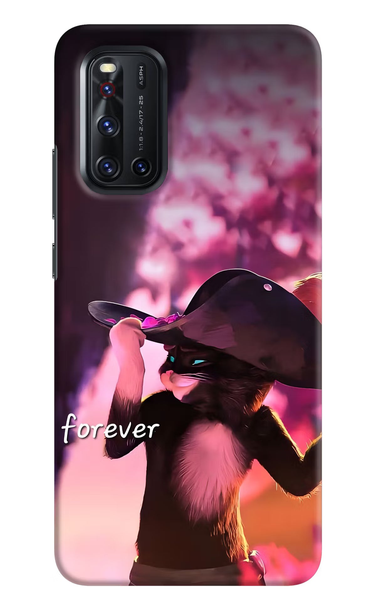 Forever Cat Vivo V19 Back Cover