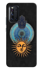 Divine Sun Vivo V19 Hard Case Back Cover by Casekaro