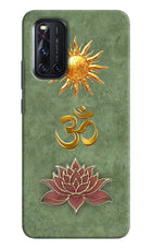 Om & Lotus Vivo V19 Back Cover