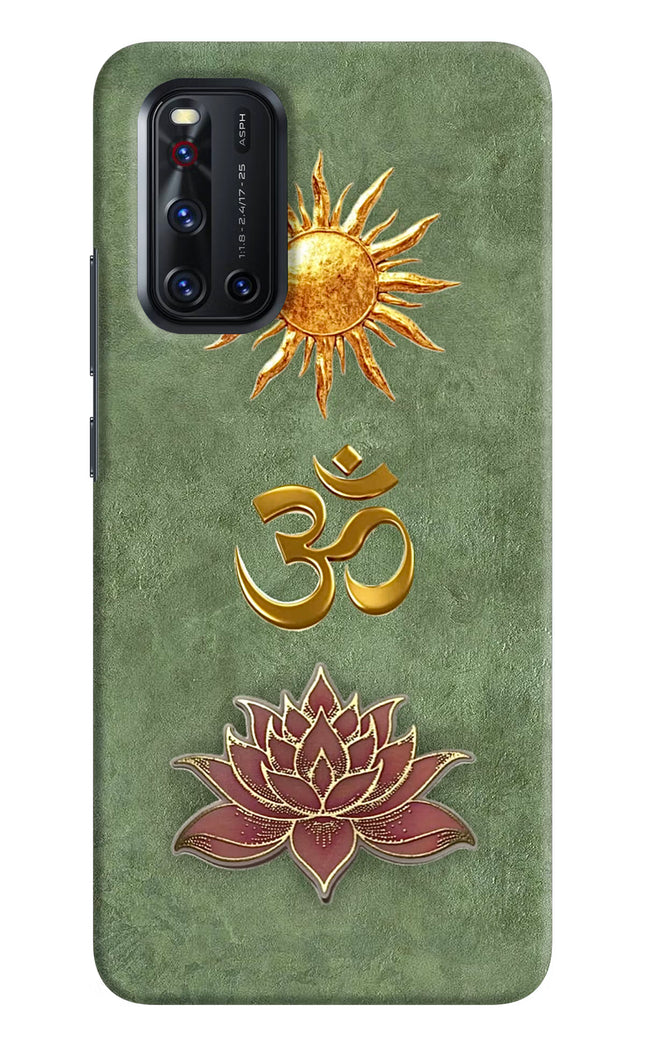 Om & Lotus Vivo V19 Back Cover