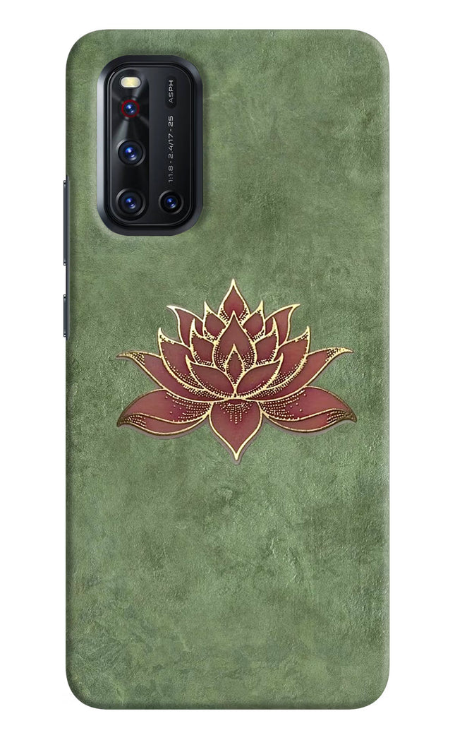 Lotus Grace Vivo V19 Hard Case Back Cover by Casekaro