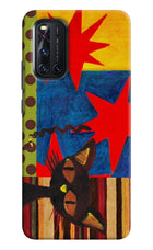 Pop Cat Vivo V19 Hard Case Back Cover by Casekaro