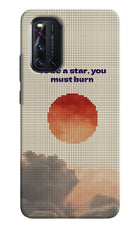 Pixel Sun Vivo V19 Hard Case Back Cover by Casekaro