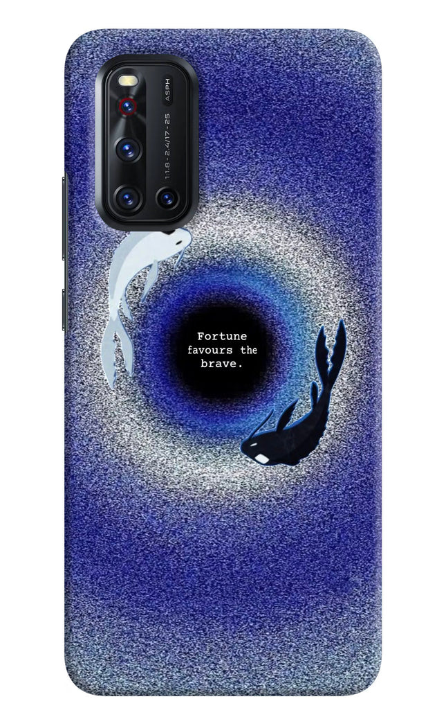 Dark Koi Vivo V19 Hard Case Back Cover by Casekaro