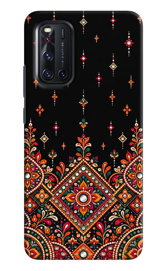 Noir Mehfil Vivo V19 Hard Case Back Cover by Casekaro