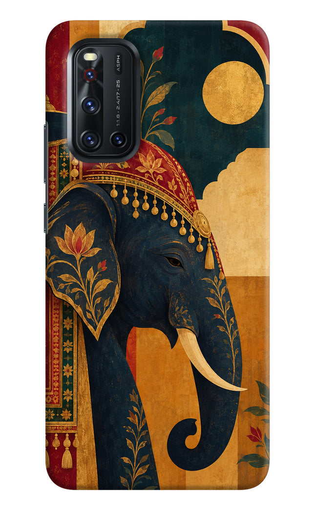 Royal Elephant Vivo V19 Hard Case Back Cover by Casekaro