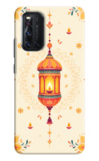 Golden Lantern Vivo V19 Hard Case Back Cover by Casekaro