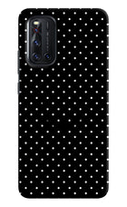 White Dots Vivo V19 Pop Case by Casekaro