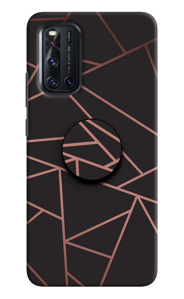 Geometric Pattern Vivo V19 Pop Case by Casekaro