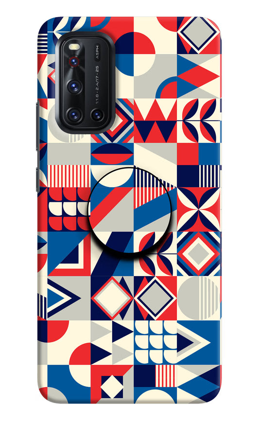 Colorful Pattern Vivo V19 Pop Case by Casekaro