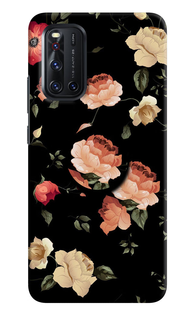 Flowers Vivo V19 Pop Case by Casekaro