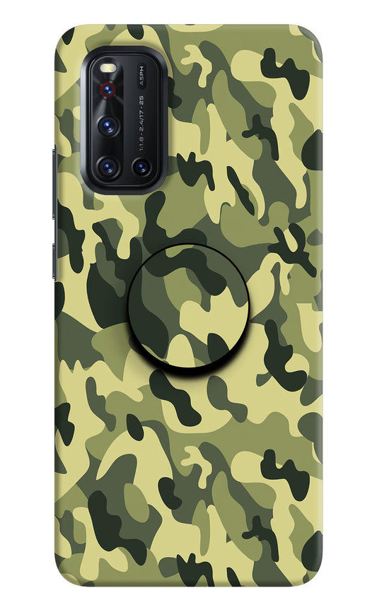Camouflage Vivo V19 Pop Case by Casekaro