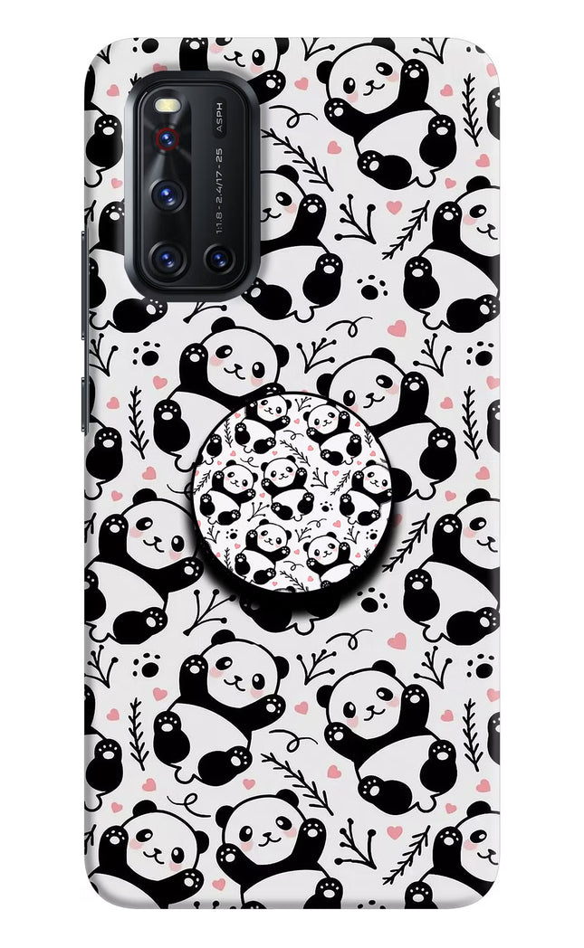 Cute Panda Vivo V19 Pop Case by Casekaro