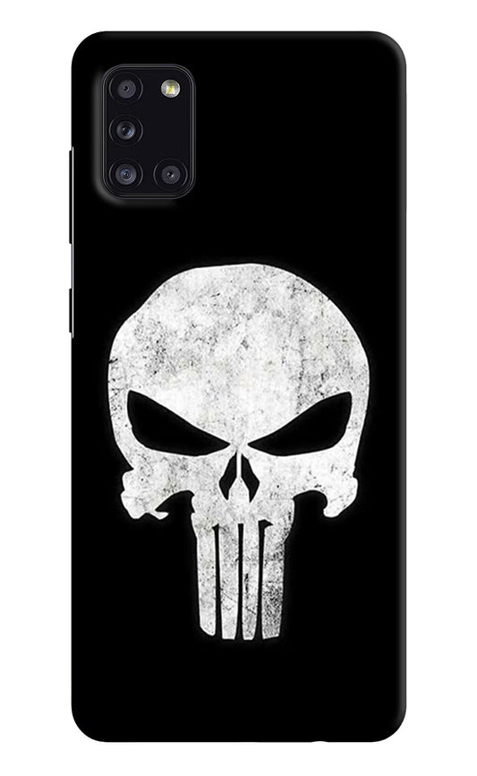 Punisher Skull Samsung A31 Hard Case Back Cover by Casekaro