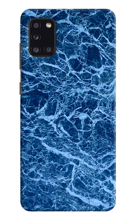 Blue Marble Samsung A31 Hard Case Back Cover by Casekaro
