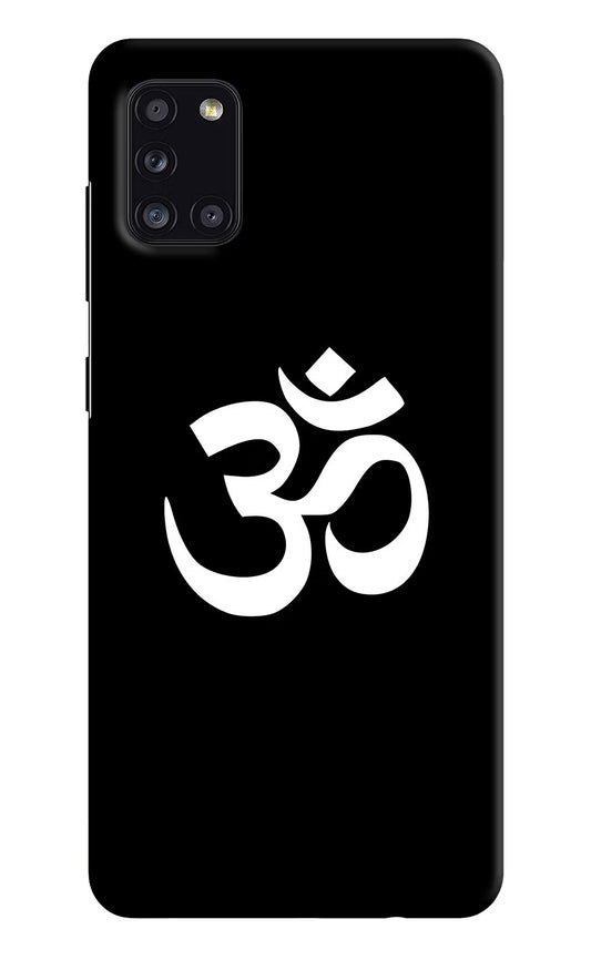 Om Samsung A31 Hard Case Back Cover by Casekaro