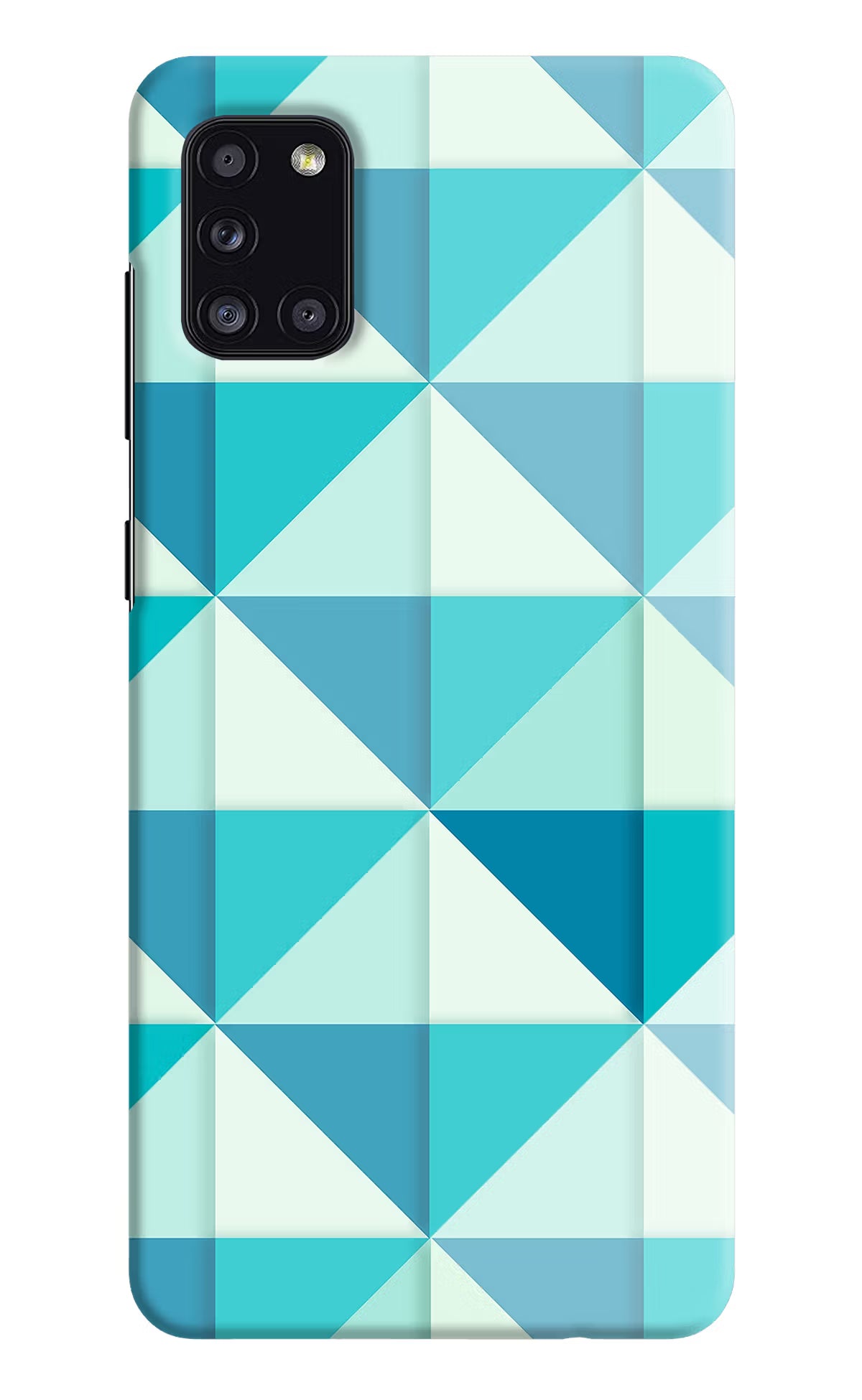 Abstract Samsung A31 Hard Case Back Cover by Casekaro