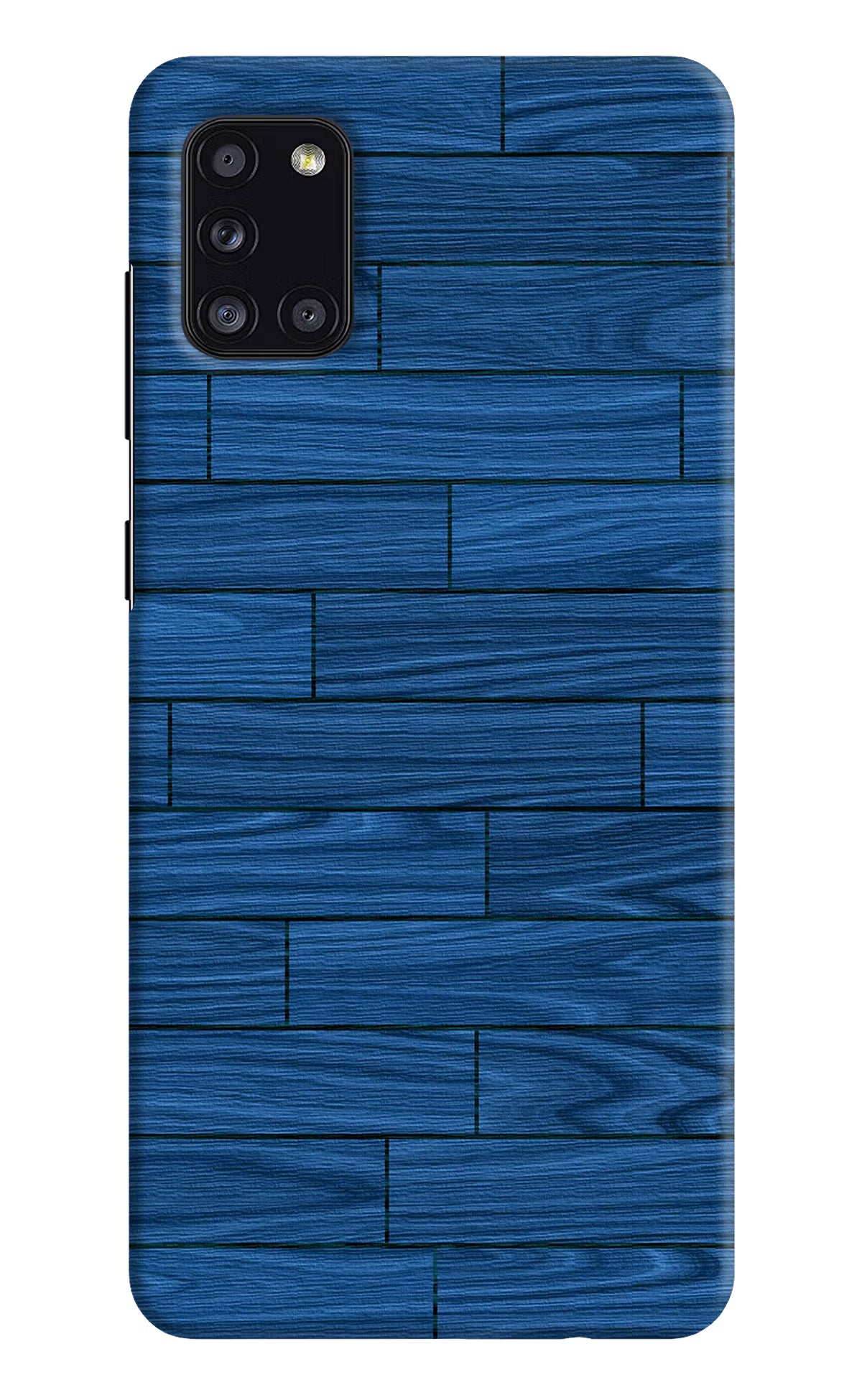 Wooden Texture Samsung A31 Hard Case Back Cover by Casekaro
