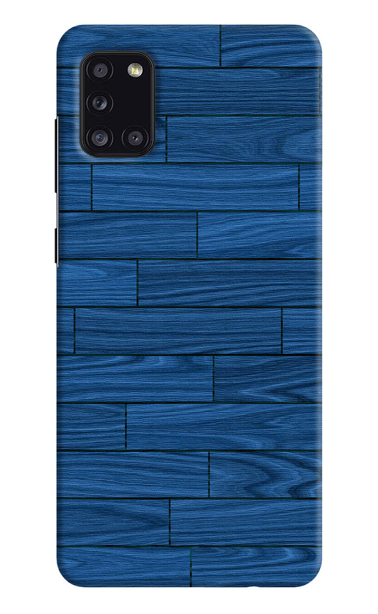 Wooden Texture Samsung A31 Hard Case Back Cover by Casekaro