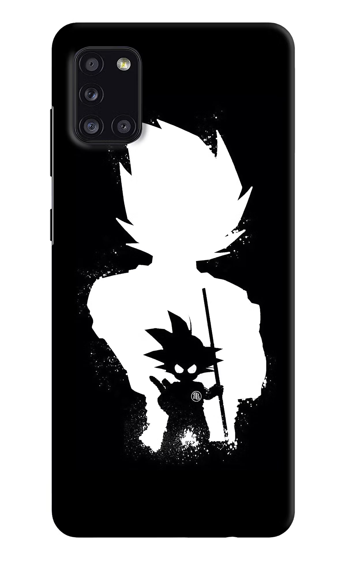 Goku Shadow Samsung A31 Hard Case Back Cover by Casekaro