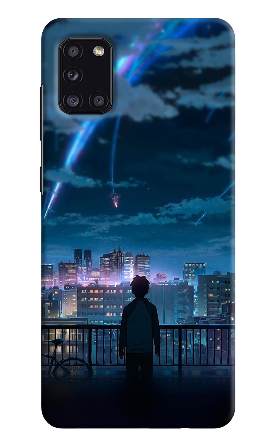 Anime Samsung A31 Back Cover, Hard case