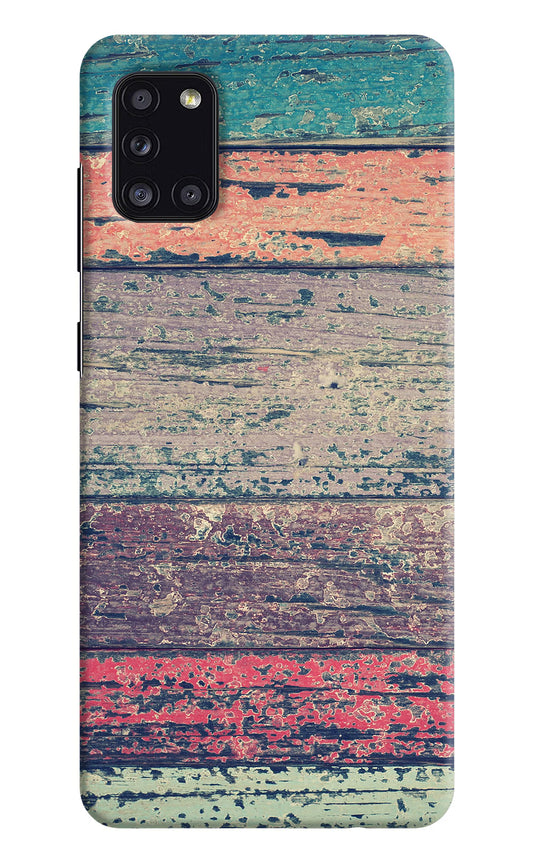 Colourful Wall Samsung A31 Hard Case Back Cover by Casekaro