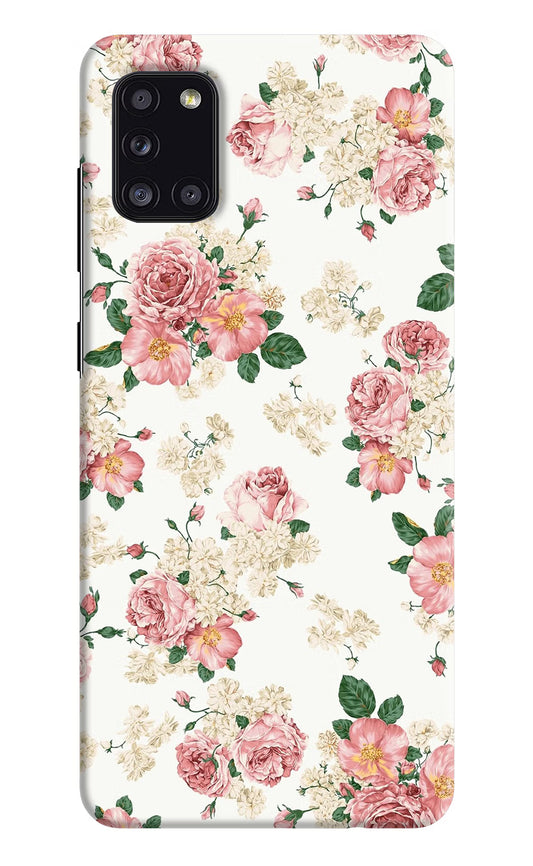 Flowers Samsung A31 Hard Case Back Cover by Casekaro