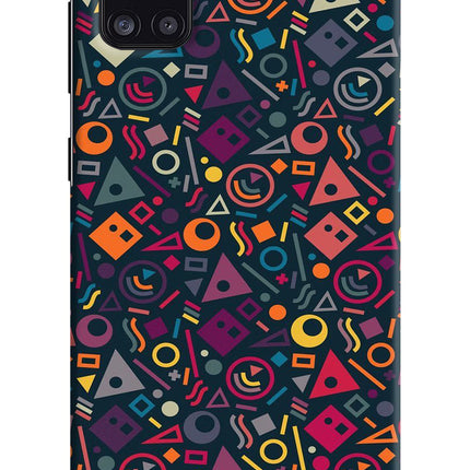 Geometric Abstract Samsung A31 Hard Case Back Cover by Casekaro