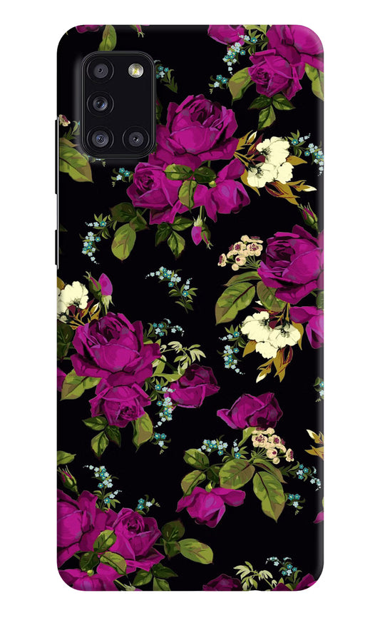 Flowers Samsung A31 Hard Case Back Cover by Casekaro