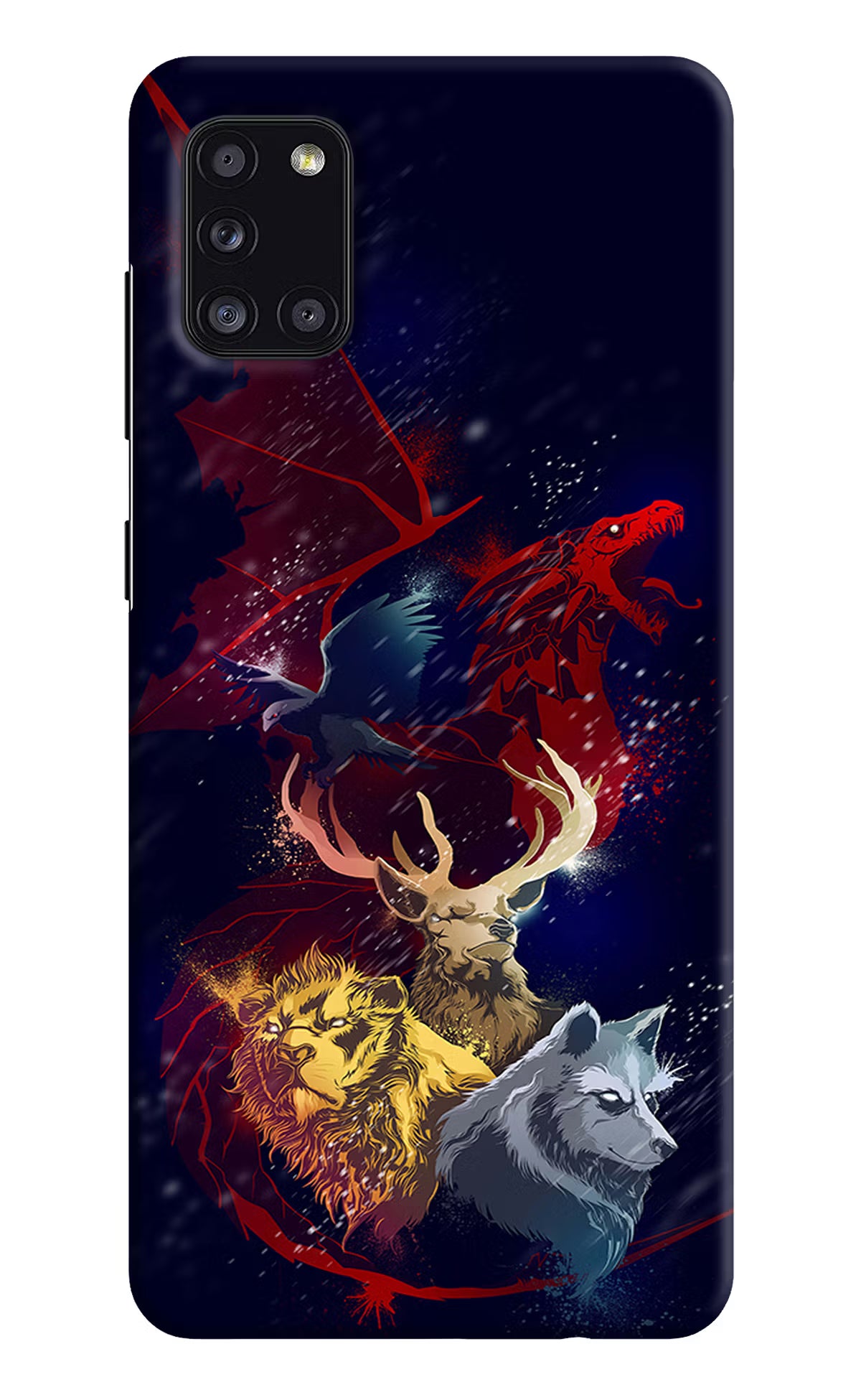 Game Of Thrones Samsung A31 Hard Case Back Cover by Casekaro
