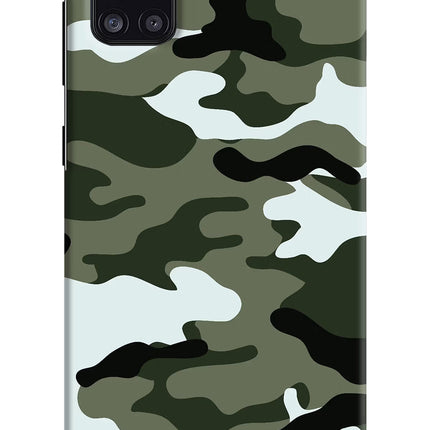 Camouflage Samsung A31 Hard Case Back Cover by Casekaro