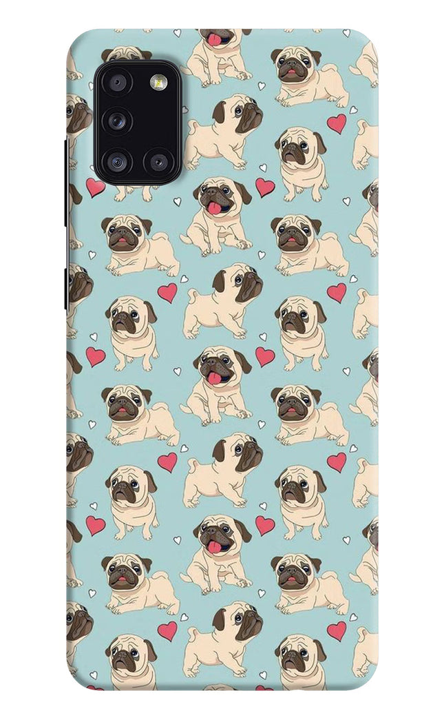 Pug Dog Samsung A31 Hard Case Back Cover by Casekaro