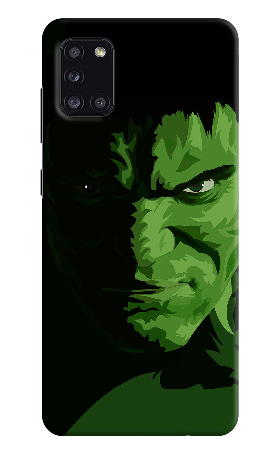 HULK Samsung A31 Back Cover, Hard case