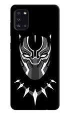 Black Panther Samsung A31 Hard Case Back Cover by Casekaro