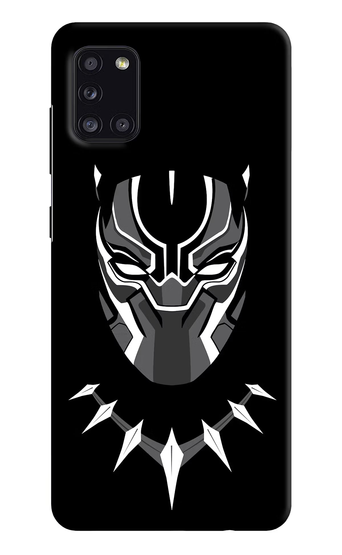 Black Panther Samsung A31 Hard Case Back Cover by Casekaro