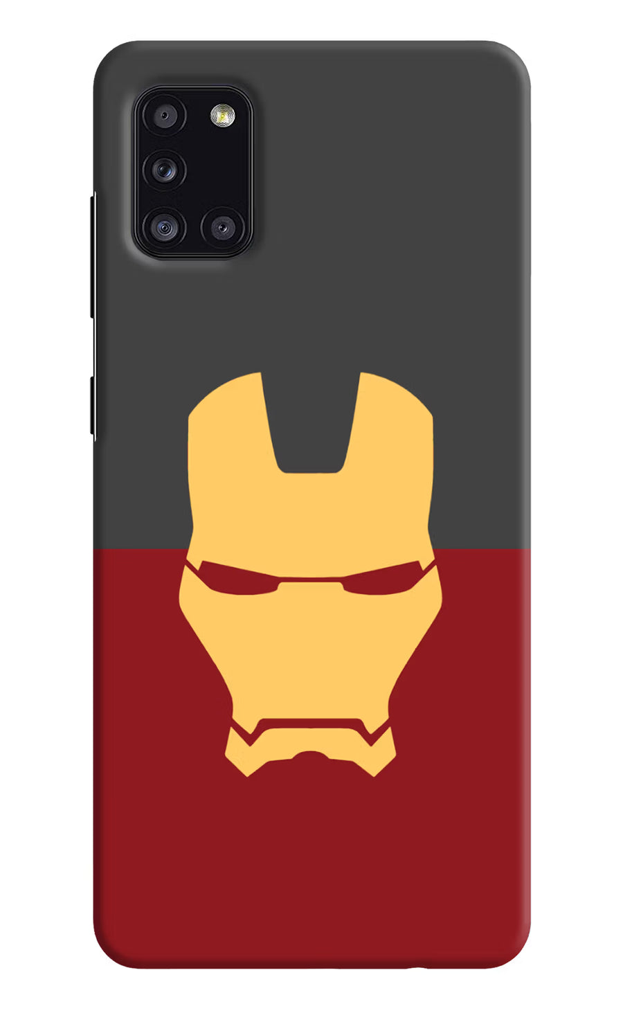 Ironman Samsung A31 Back Cover, Hard case