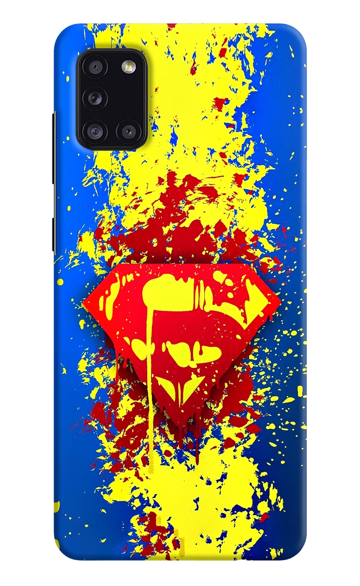 Superman logo Samsung A31 Hard Case Back Cover by Casekaro