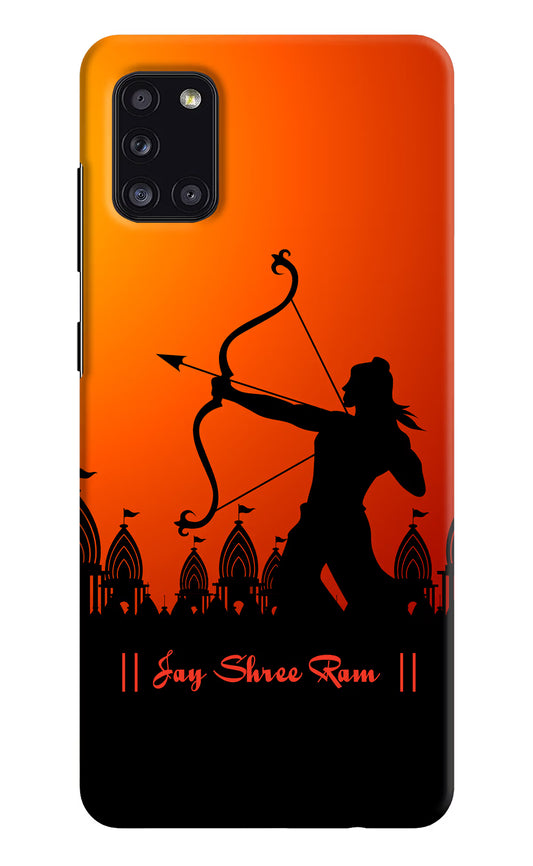 Lord Ram - 4 Samsung A31 Hard Case Back Cover by Casekaro