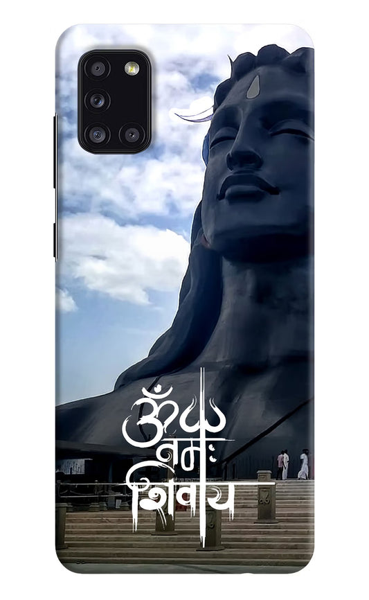 Om Namah Shivay Samsung A31 Hard Case Back Cover by Casekaro