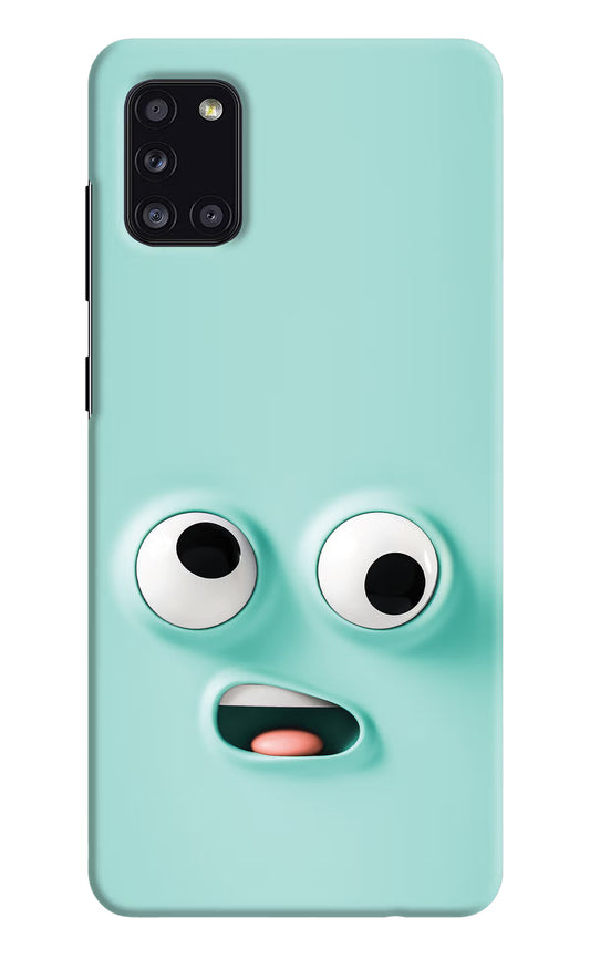 Funny Cartoon Samsung A31 Hard Case Back Cover by Casekaro
