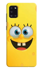 Sponge 1 Samsung A31 Hard Case Back Cover by Casekaro