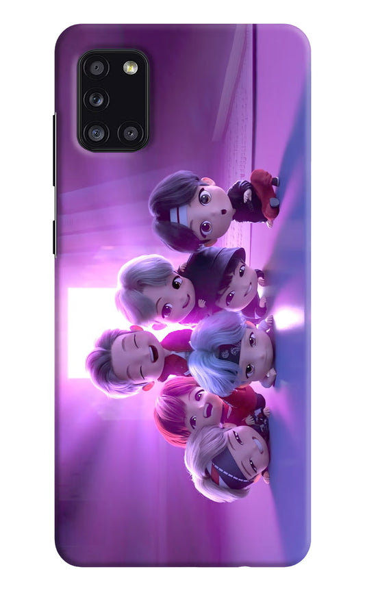 BTS Chibi Samsung A31 Hard Case Back Cover by Casekaro