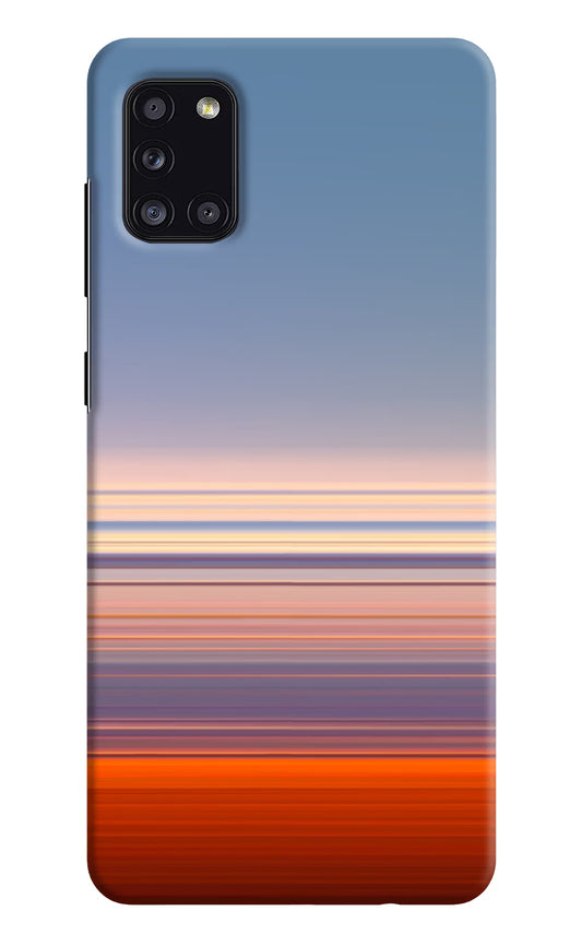 Morning Colors Samsung A31 Hard Case Back Cover by Casekaro