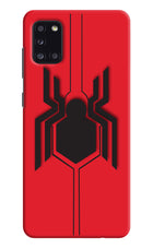Spider Samsung A31 Hard Case Back Cover by Casekaro